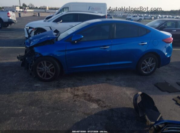 5NPD84LF4JH331654 2018 HYUNDAI ELANTRA Blue 