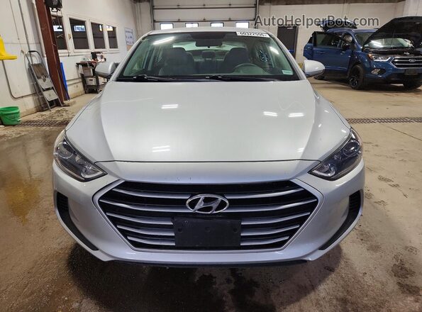 5NPD84LF4JH340290 2018 HYUNDAI ELANTRA Silver Դիմացի տեսք