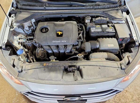 5NPD84LF4JH340290 2018 HYUNDAI ELANTRA Silver Սալոնի հետևի տեսք