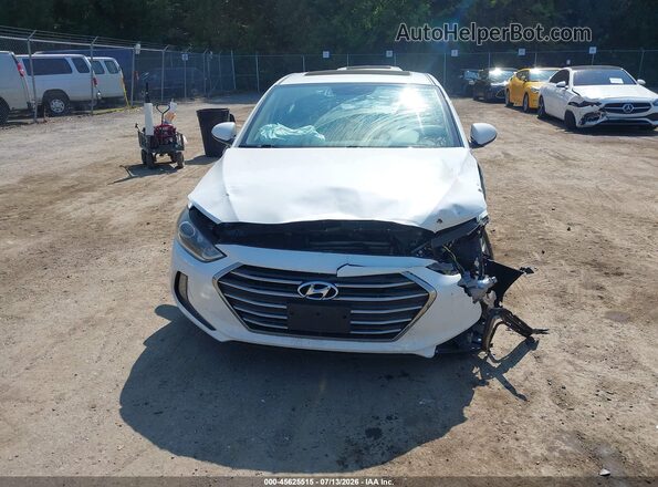 5NPD84LF4JH341911 2018 HYUNDAI ELANTRA White Սալոնի հետևի տեսք