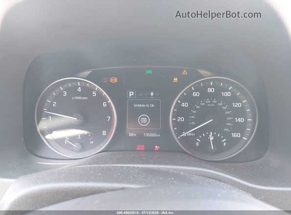 5NPD84LF4JH341911 2018 HYUNDAI ELANTRA White Հետևի նստատեղերի տեսք