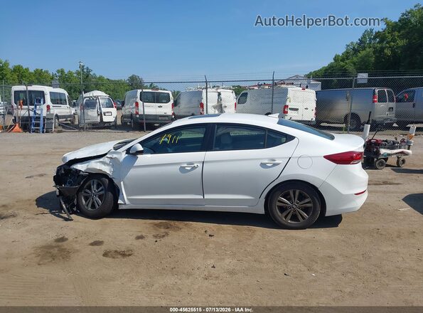 5NPD84LF4JH341911 2018 HYUNDAI ELANTRA White 