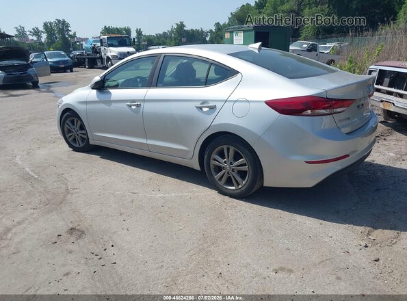 5NPD84LF4JH360121 2018 HYUNDAI ELANTRA Silver უკანა მარცხენა