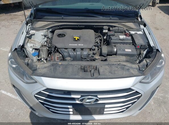 5NPD84LF4JH360121 2018 HYUNDAI ELANTRA Silver უკანა ხედი