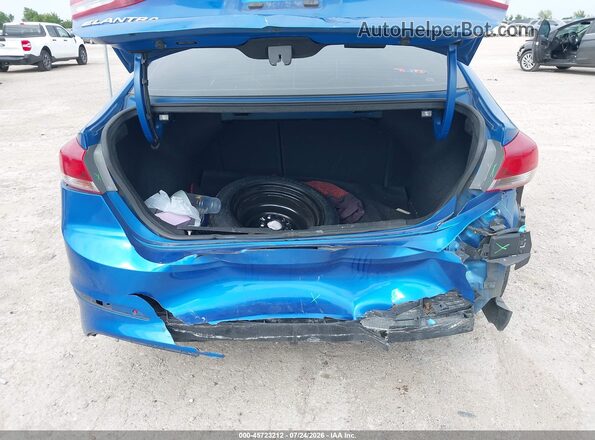 5NPD84LF4JH368218 2018 HYUNDAI ELANTRA Синий Вид спереди