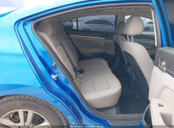 5NPD84LF4JH368218 2018 HYUNDAI ELANTRA Синий Вид наклейки с VIN-кодом