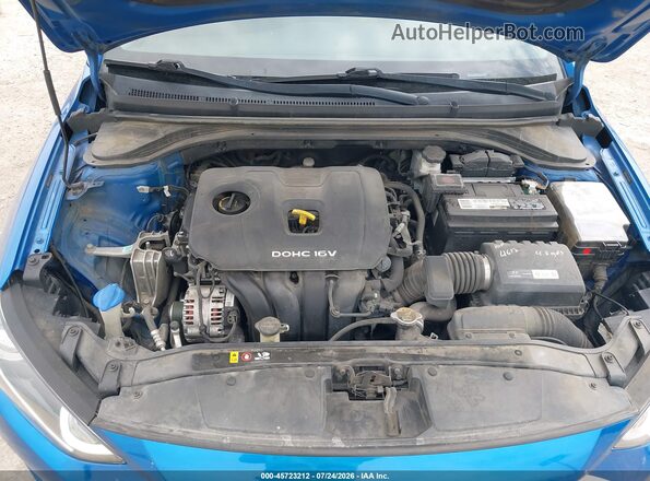 5NPD84LF4JH368218 2018 HYUNDAI ELANTRA Синий Вид сзади