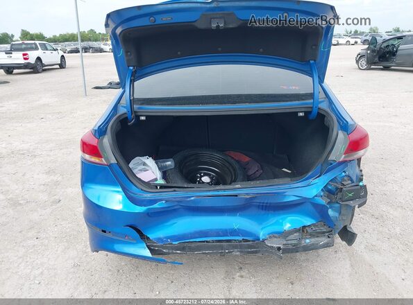 5NPD84LF4JH368218 2018 HYUNDAI ELANTRA Синий 