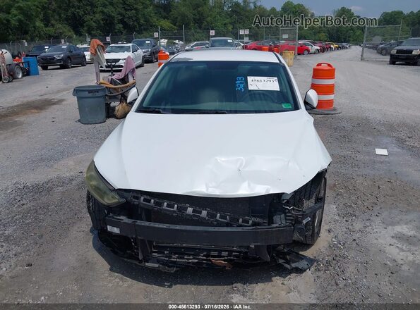 5NPD84LF4JH380319 2018 HYUNDAI ELANTRA White Instrument cluster view