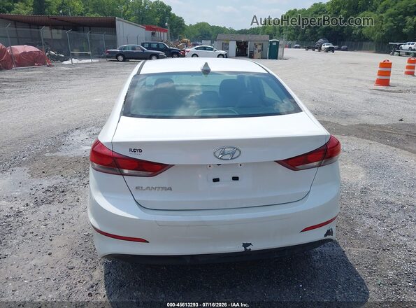 5NPD84LF4JH380319 2018 HYUNDAI ELANTRA White 