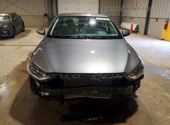 5NPD84LF4JH385519 2018 HYUNDAI ELANTRA Gray Вид спереду