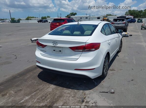 5NPD84LF4JH391336 2018 HYUNDAI ELANTRA Белый Задняя правая четверть
