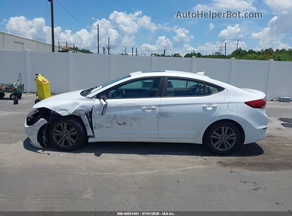 5NPD84LF4JH391336 2018 HYUNDAI ELANTRA Белый Панорамный вид салона 360°