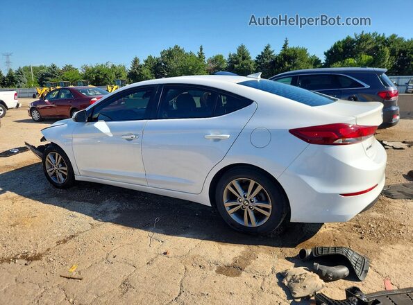 5NPD84LF4JH396925 2018 HYUNDAI ELANTRA White Rear left