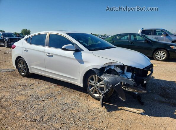 5NPD84LF4JH396925 2018 HYUNDAI ELANTRA White Front right