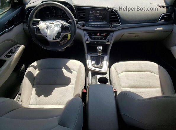5NPD84LF4JH398853 2018 HYUNDAI ELANTRA Красный Вид панели приборов