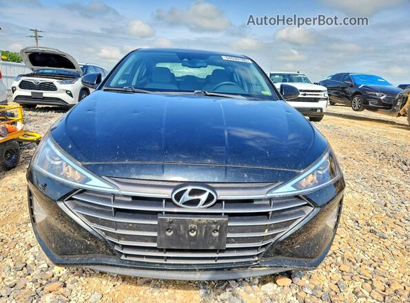 5NPD84LF4KH414101 2019 HYUNDAI ELANTRA Black Widok z przodu