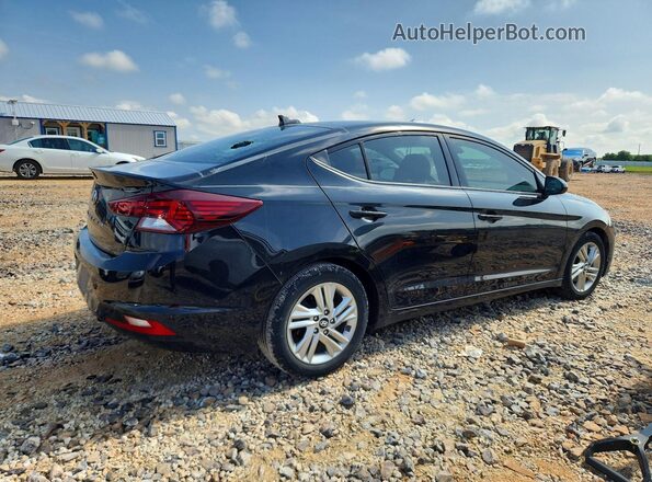 5NPD84LF4KH414101 2019 HYUNDAI ELANTRA Black Tył prawy