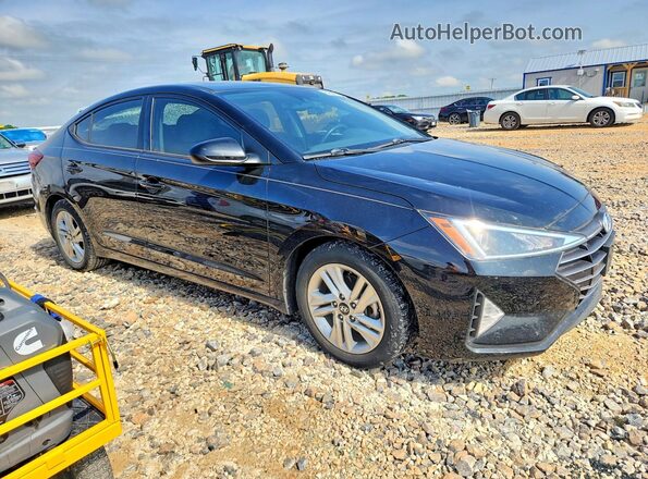 5NPD84LF4KH414101 2019 HYUNDAI ELANTRA Black Przód prawy