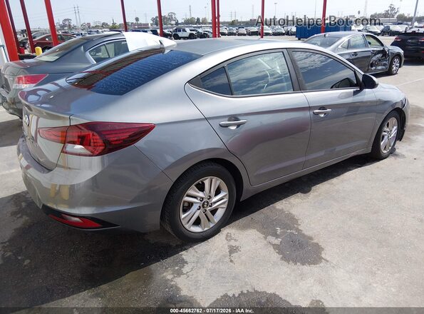 5NPD84LF4KH415930 2019 HYUNDAI ELANTRA Gray Rear right