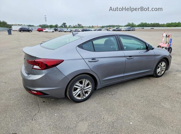 5NPD84LF4KH416446 2019 HYUNDAI ELANTRA Gray Tył prawy