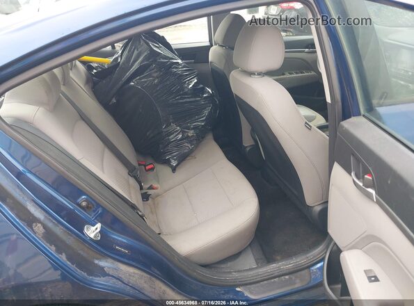 5NPD84LF4KH431092 2019 HYUNDAI ELANTRA Синий Вид наклейки с VIN-кодом