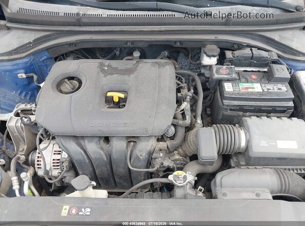 5NPD84LF4KH431092 2019 HYUNDAI ELANTRA Синий Вид сзади