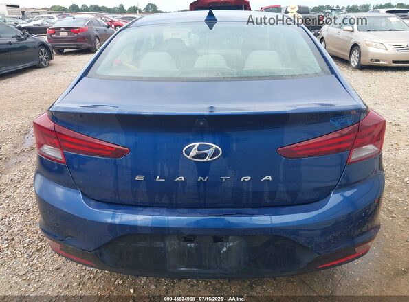 5NPD84LF4KH431092 2019 HYUNDAI ELANTRA Синий 