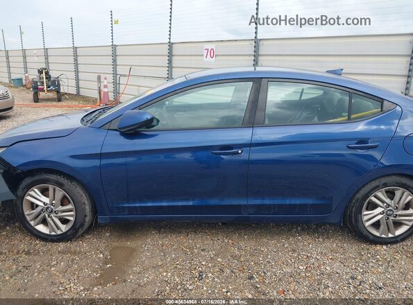 5NPD84LF4KH431092 2019 HYUNDAI ELANTRA Синий Панорамный вид салона 360°
