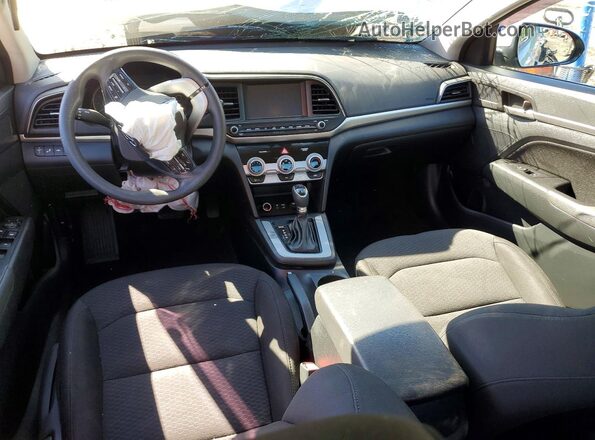 5NPD84LF4KH449169 2019 HYUNDAI ELANTRA Silver წინა პანელის ხედი