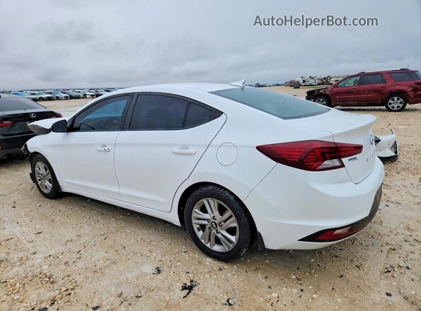 5NPD84LF4KH455036 2019 HYUNDAI ELANTRA White Tył lewy