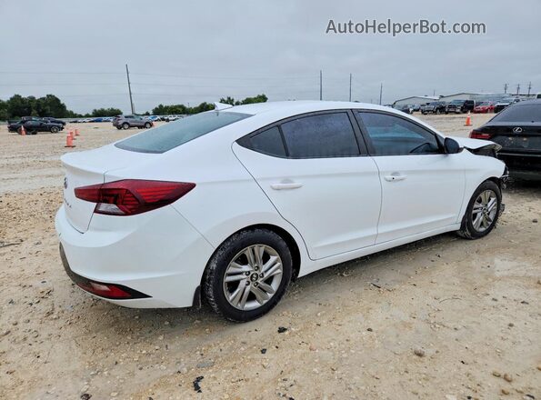 5NPD84LF4KH455036 2019 HYUNDAI ELANTRA White Tył prawy