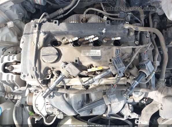5NPD84LF4KH458874 2019 HYUNDAI ELANTRA Silver Vista frontal