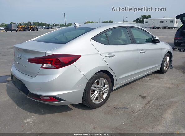 5NPD84LF4KH458874 2019 HYUNDAI ELANTRA Silver Trasero derecho