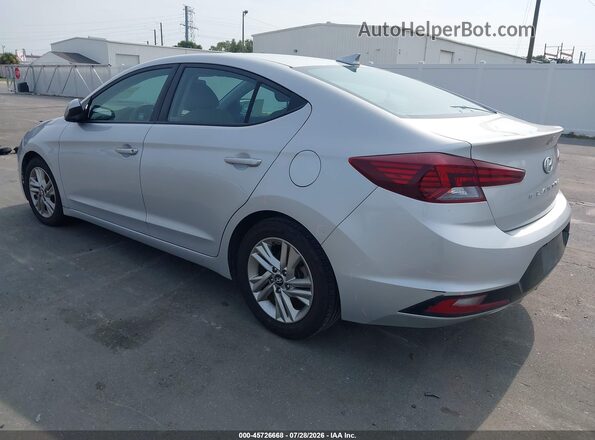 5NPD84LF4KH458874 2019 HYUNDAI ELANTRA Silver Trasero izquierdo