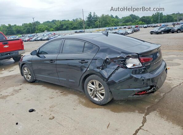 5NPD84LF4KH463055 2019 HYUNDAI ELANTRA Черный Задняя левая четверть