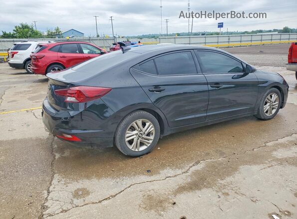 5NPD84LF4KH463055 2019 HYUNDAI ELANTRA Черный Задняя правая четверть