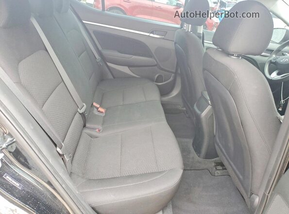 5NPD84LF4KH463055 2019 HYUNDAI ELANTRA Черный Вид задних сидений