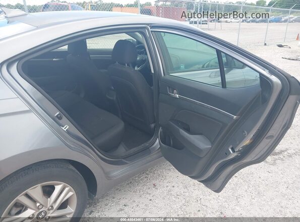 5NPD84LF4KH465372 2019 HYUNDAI ELANTRA Gray VIN sticker view