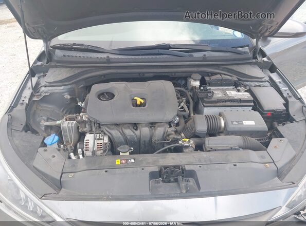 5NPD84LF4KH465372 2019 HYUNDAI ELANTRA Gray Rear view