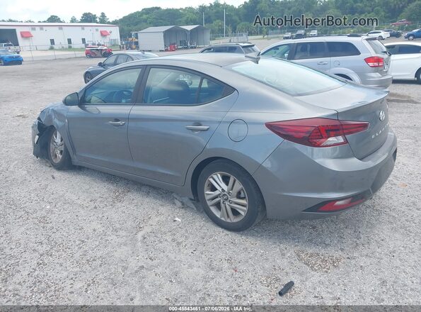 5NPD84LF4KH465372 2019 HYUNDAI ELANTRA Gray Rear left