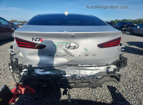 5NPD84LF4KH485847 2019 HYUNDAI ELANTRA Silver Vista trasera