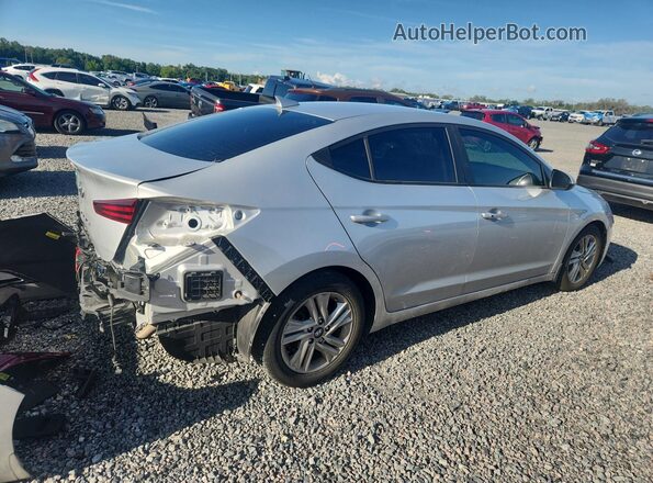 5NPD84LF4KH485847 2019 HYUNDAI ELANTRA Silver Trasero derecho
