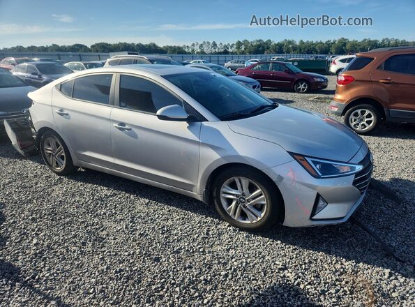 5NPD84LF4KH485847 2019 HYUNDAI ELANTRA Silver Delantero derecho