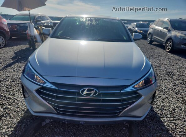 5NPD84LF4KH485847 2019 HYUNDAI ELANTRA Silver Vista frontal