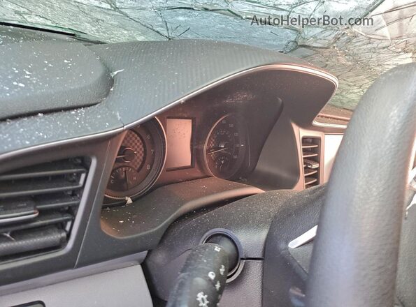 5NPD84LF4LH510800 2020 HYUNDAI ELANTRA Красный Вид щитка приборов