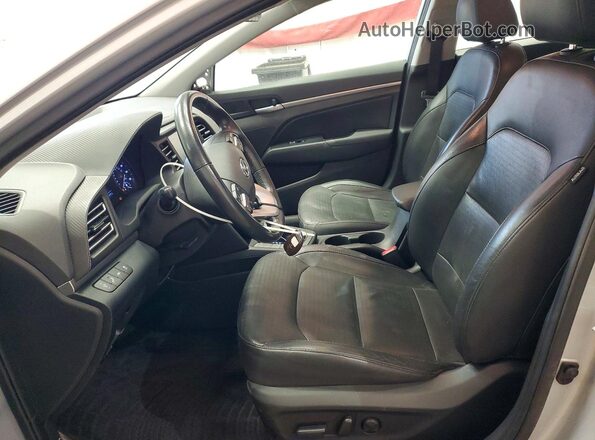 5NPD84LF4LH525040 2020 HYUNDAI ELANTRA Silver Widok wnętrza z przodu