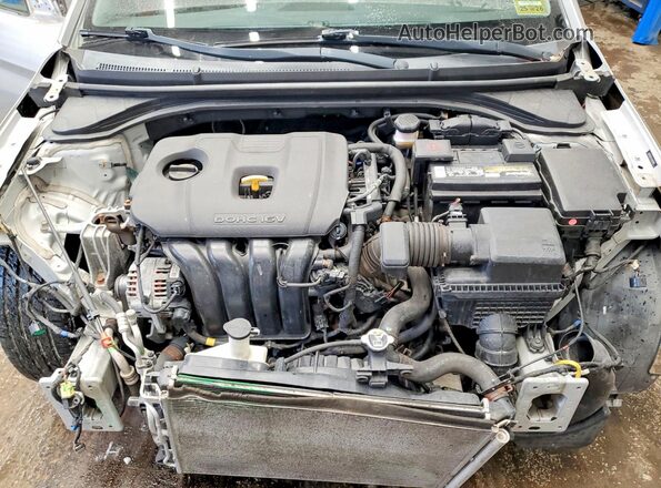 5NPD84LF4LH525040 2020 HYUNDAI ELANTRA Silver Widok wnętrza z tyłu