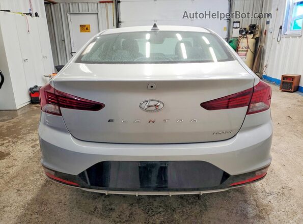 5NPD84LF4LH525040 2020 HYUNDAI ELANTRA Silver Widok z tyłu