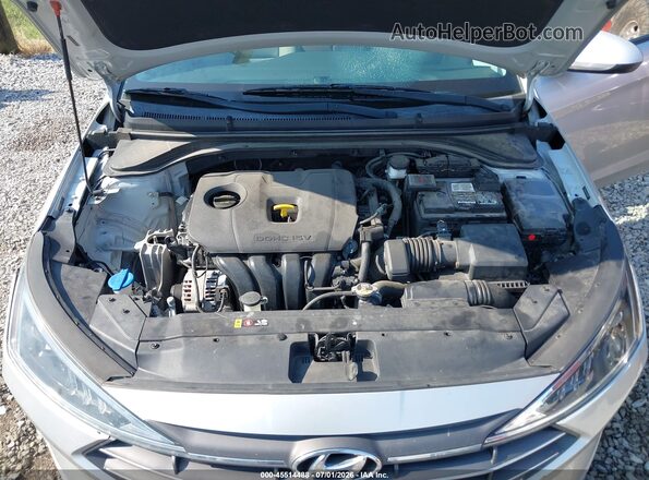 5NPD84LF4LH528021 2020 HYUNDAI ELANTRA Silver Հետևի տեսք
